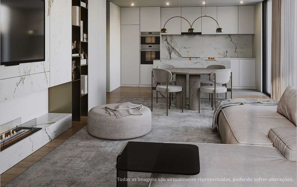 Apartamento T1+1 num Empreendimento Novo – Último Andar – Canidelo