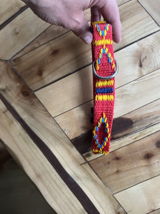 Obroża dla psa etniczny wzór