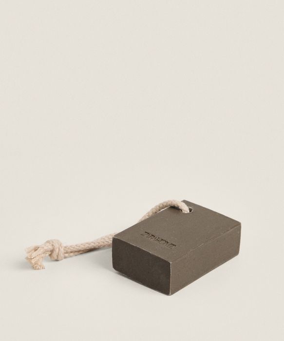 (250 G) Sabonete LEATHER AMBER Zara Home NOVO