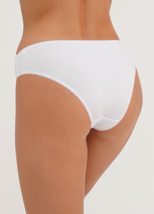 Трусики з бавовни сліпи, білі s