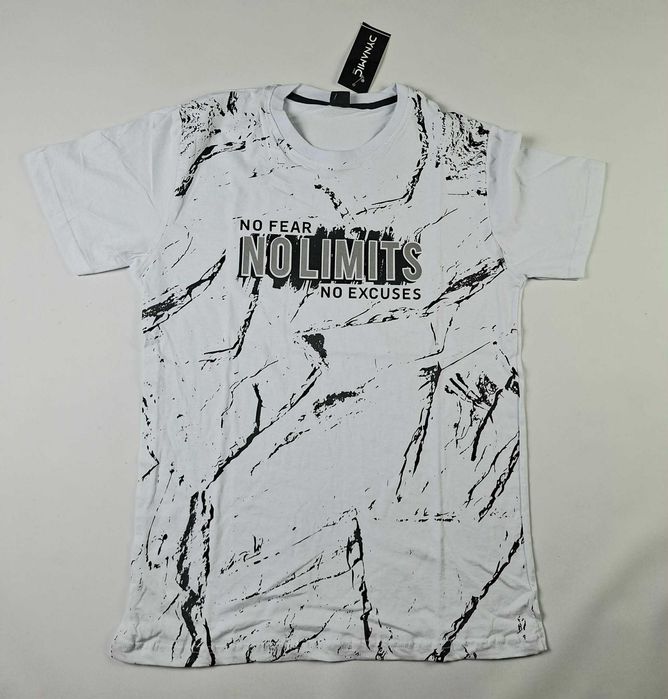 Koszulka męska bawełna t-shirt męski turecki Dynamic r. L obwód 106 cm