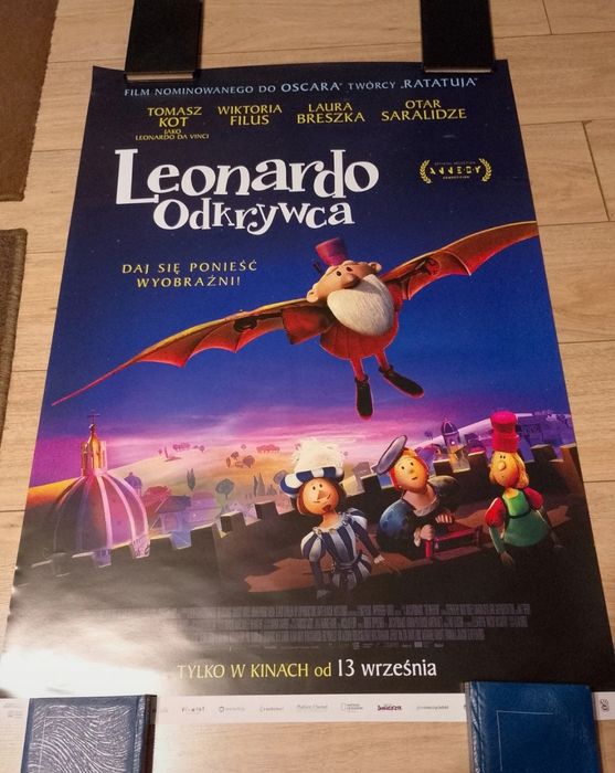 Plakat filmowy Leonardo Odkrywca