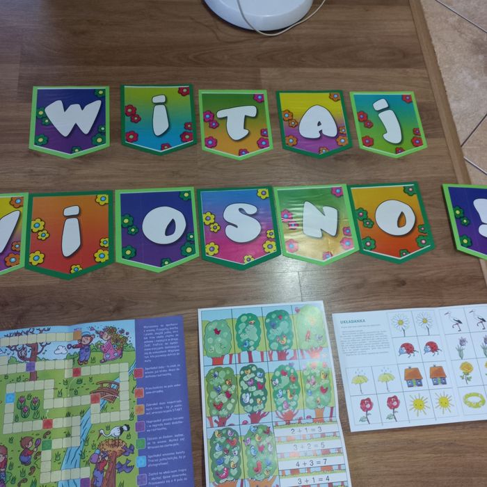 Wiosna materiały dydaktyczne dla dzieci