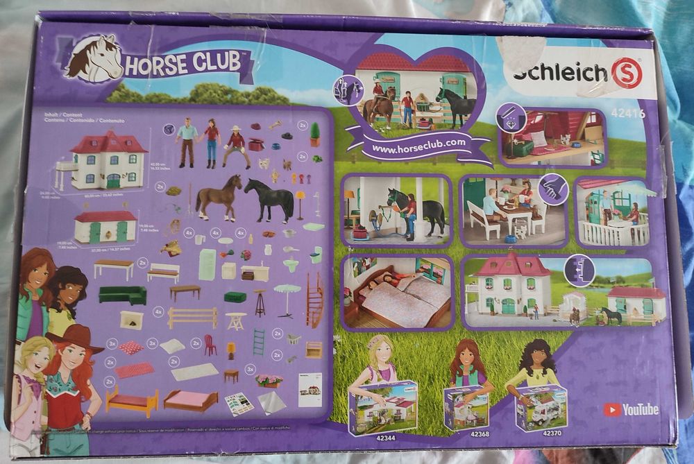 Schleich Horse Club Duże centrum jeździeckie 42416