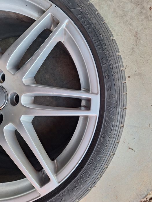 Alufelgi Audi A6c6 255x35 R19 czujniki ciśnienia