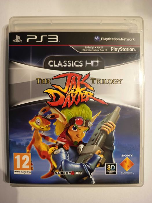 The Jak & Daxter Trilogy PS3 PlayStation 3 Skandynaska okladka, gra po angielsku