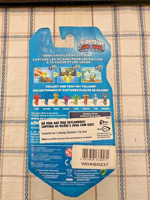 Skylanders Trap Team Vários Cristal novos selados