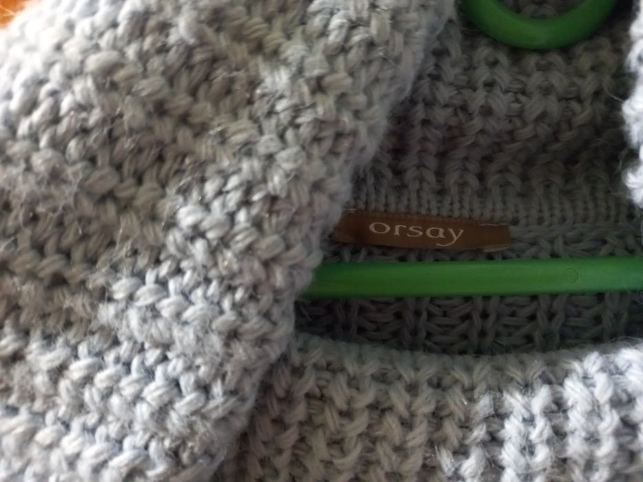 Poncho narzuta sweter