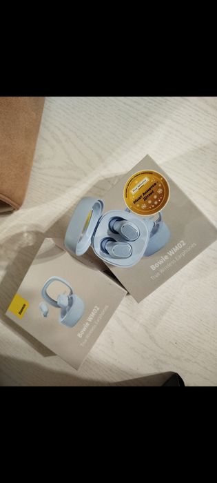 Беспроводные наушники BASEUS Bowie WM02 TWS Blue (NGTW180003)
В наличи