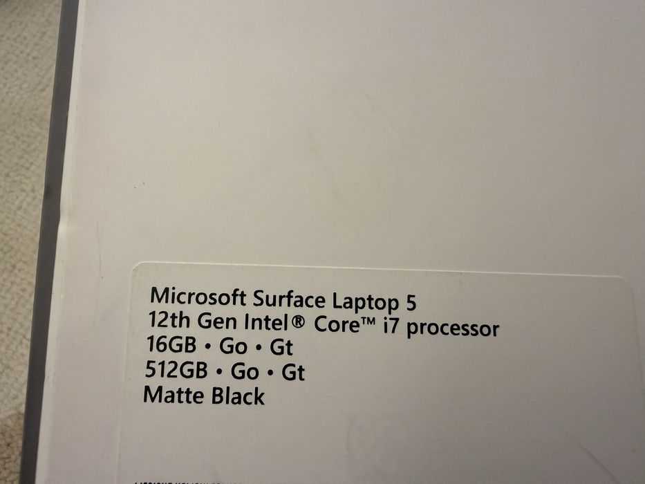Microsoft Surface Laptop 5  praticamente novo