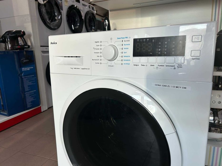 NOWA DOSTAWA Pralka Amica z rynku niemieckiego  7 kg / 1400 obr./ min