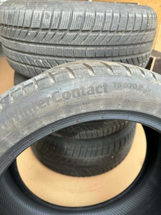 Opony zimowe Continental 245/45 R18 po jednym sezonie