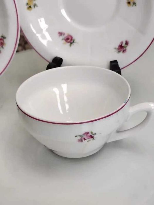 Par de Chávenas Pires Vista Alegre - Porcelana Portuguesa ENVIO GRÁTIS