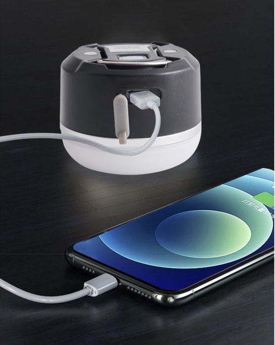 Ліхтар кемпінговий з USB та функцією Powerbank