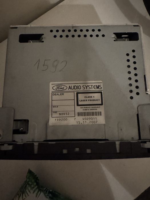 Radio Ford c max