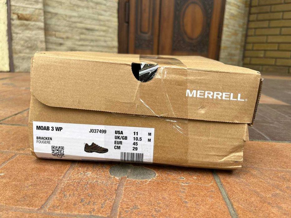 Кросівки Merrell Moab 3 WP Bracken 45 розмір