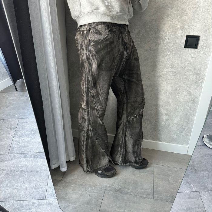 Flared archive opium jeans racer balenciaga джинси фларед кльош клеш