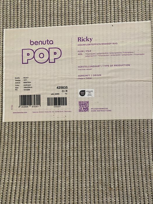 Tapete pelo alto 160x230 Benuta Pop Ricky