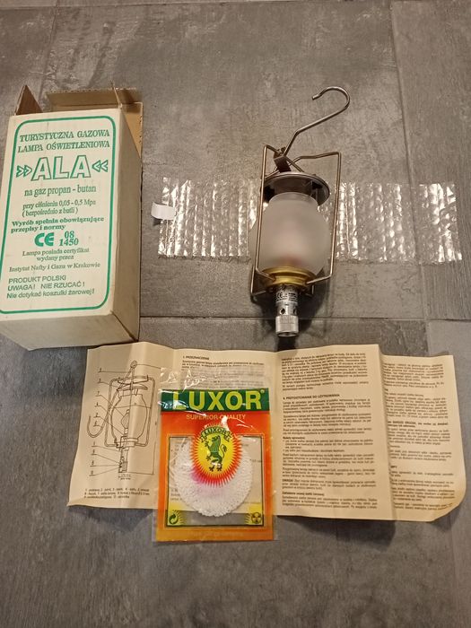 Газова туристична лампа для освітлення "ALA"