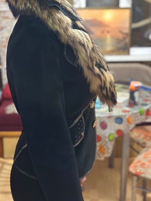 Продам  натуральну дублянку піджак р46