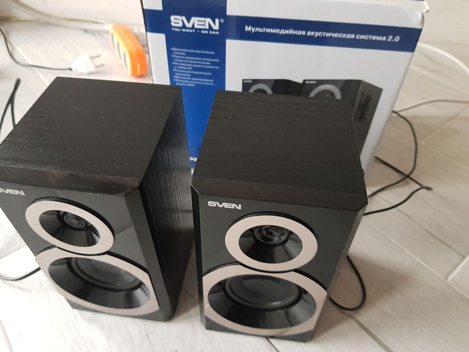 Продам колонки Sven 20w. Для комп'ютора,ноутбука чи телефона.
