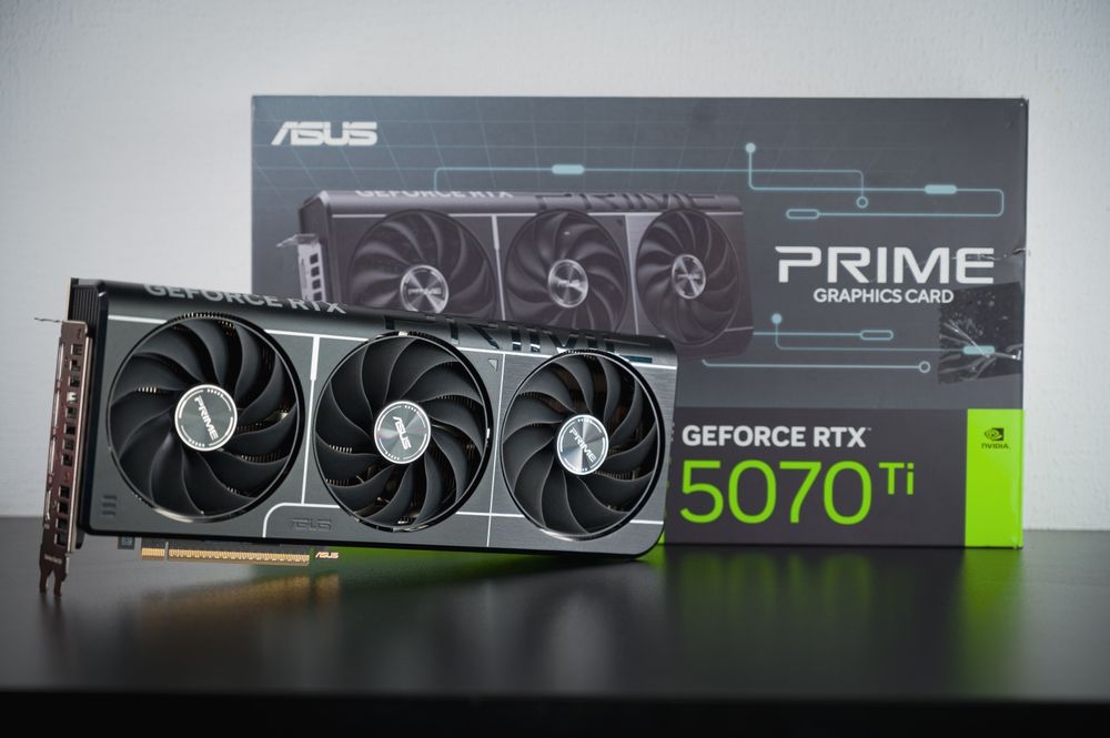 Відеокарта ASUS Prime OC RTX 5070 Ti 16GB з коробкою