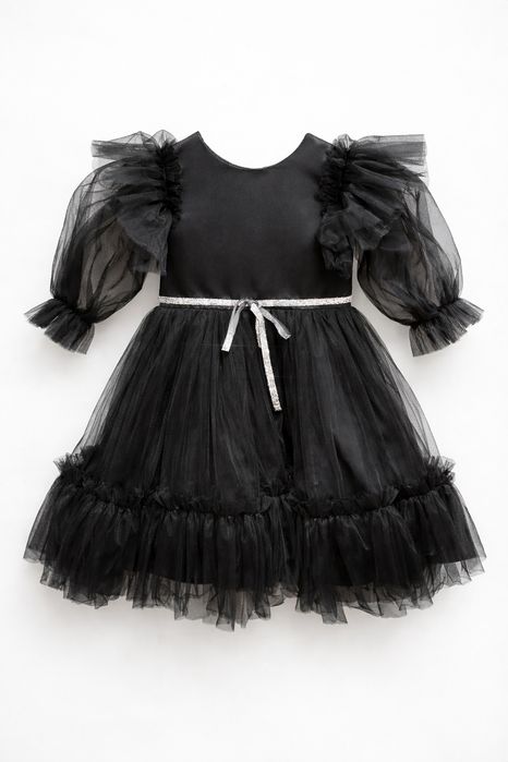 Чорна святкова сукня для дівчинки