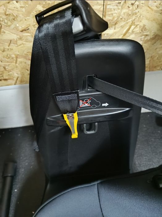 Cadeira Auto ia- size (61-105cm )-Rotativa 360 graus - cinza escuro