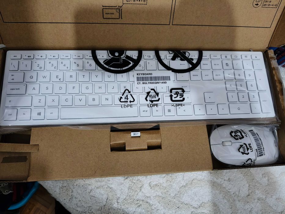 PC ASUS PN60-B5059ZD+ Teclado e rato HP