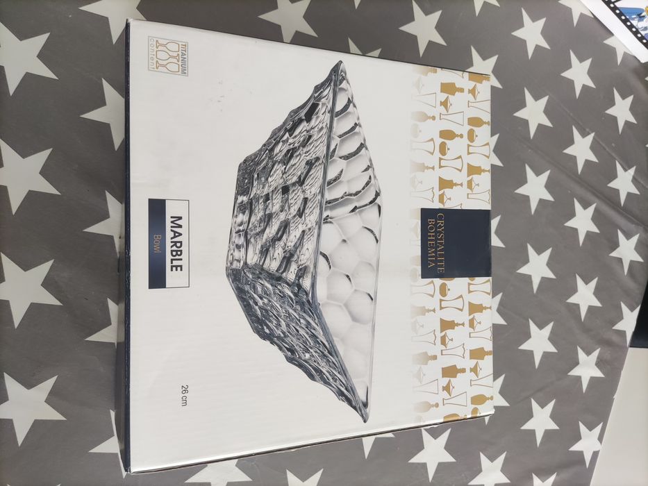 Taça Marble Crystalite Bohemia