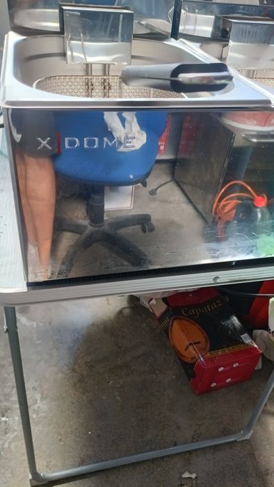 fritadeira dupla 7litros cada monofásica nunca usada