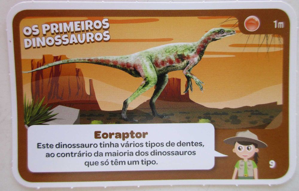 Super Animais 3 - - - Dinossauros - Cartas Soltas Pingo Doce - -Cromos