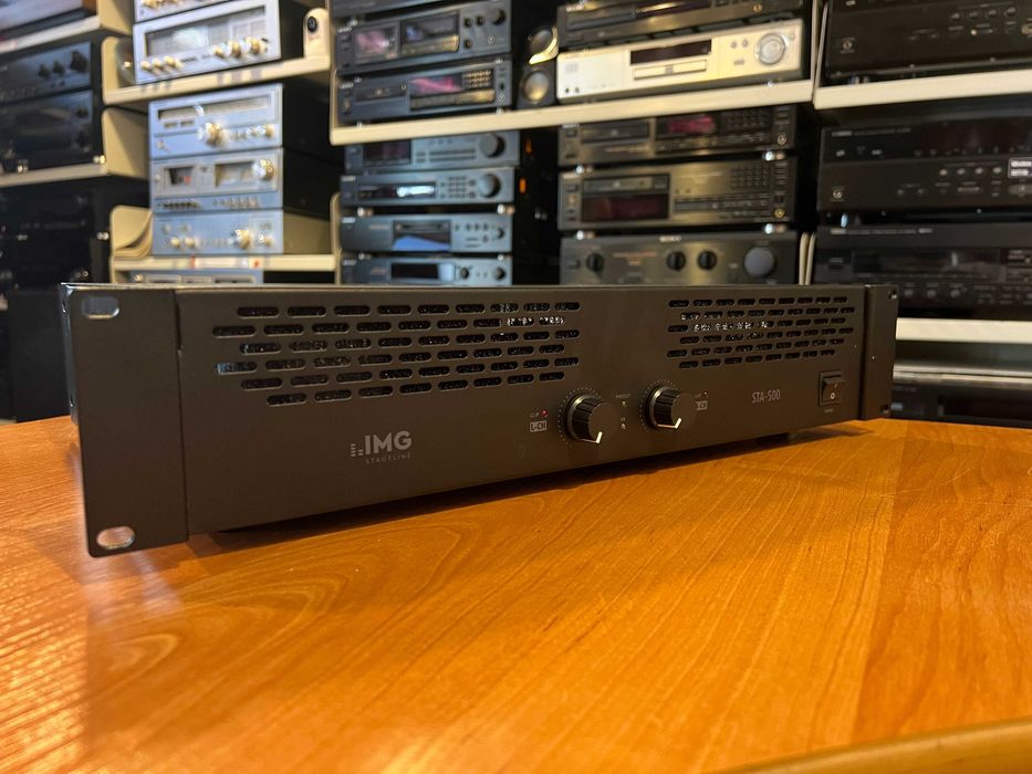 MONACOR STA-500 Wzmacniacz Analogowy, Stereo 2x400W Audio Room