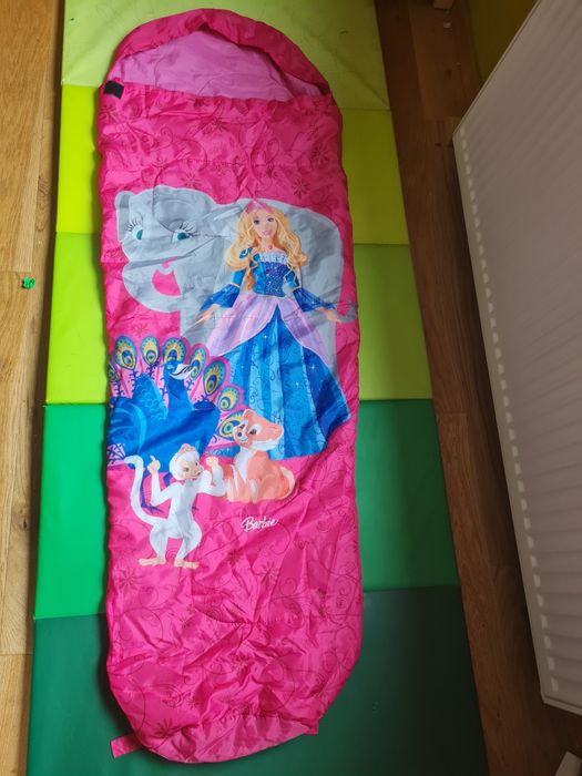 Śpiwór dla dzieci Barbie 160 cm
