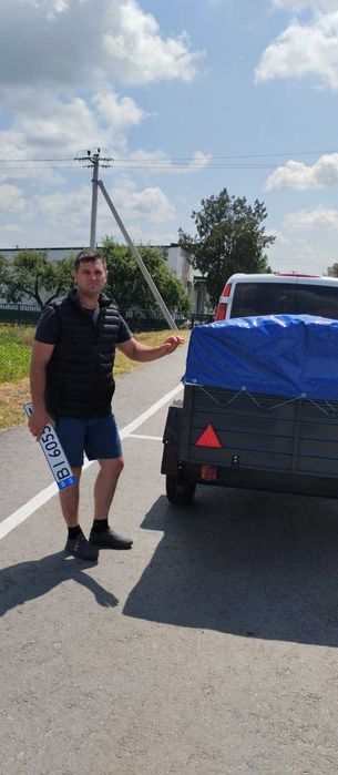 Хит Зсу и переселенцев огромный прицеп 2500на1300 с 500 бортом