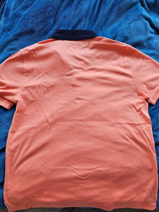 Camiseta polo masculina Tommy Hilfiger original, nova (Tamanho L)