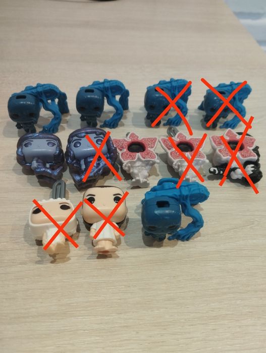 Фігурки Kinder Joy Stranger Things Дивні дива Очень странные дела

Про