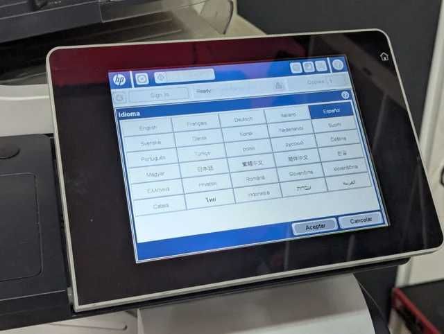Impressora HP LaserJet 500 Color MFP M575