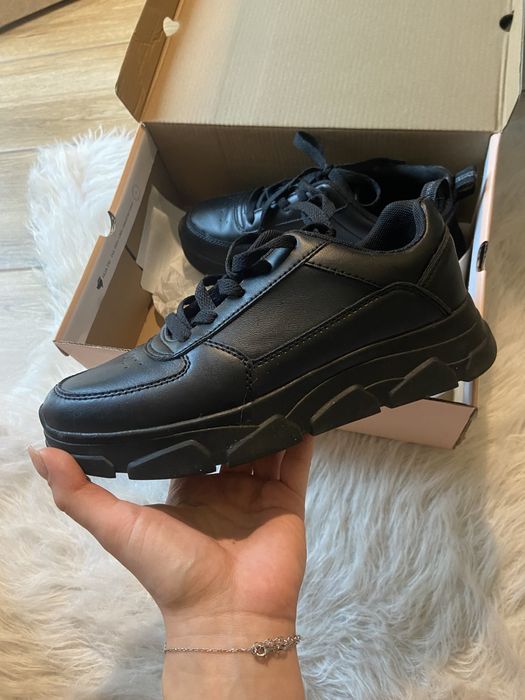 Czarne buty sportowe damskie 37 Graceland