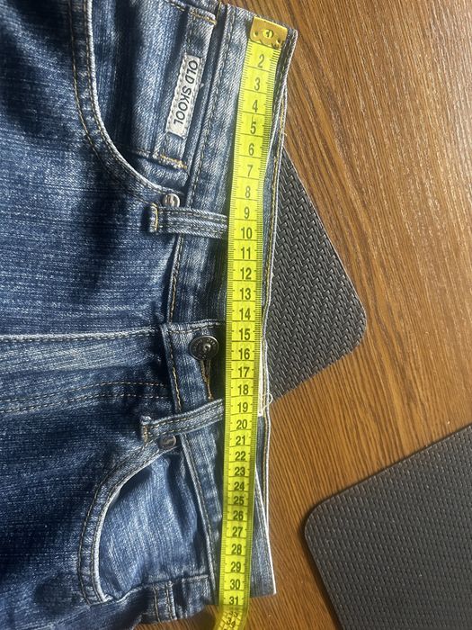 Spodnie jeans 8 rozm 146 old skool