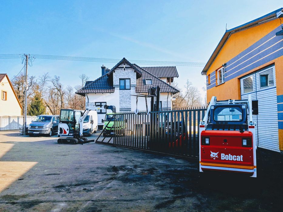Usługi budowlane minikoparka i miniladowarka