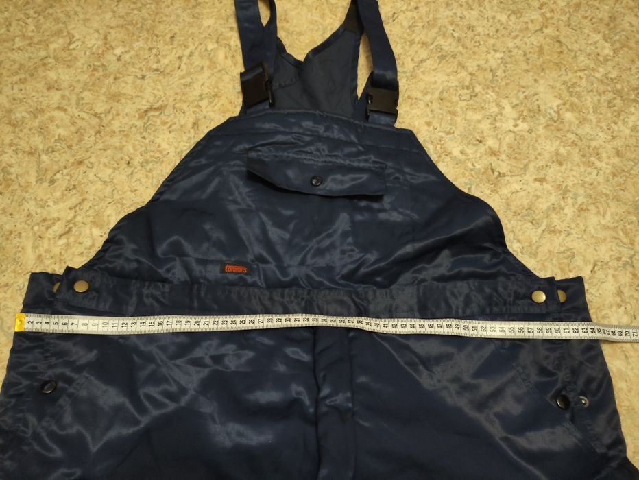 Полу комбинезон рабочий зимний утеплённый большой размер XXL tommis