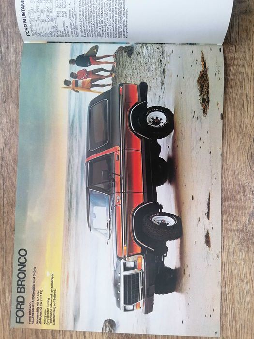 Prospekt Ford program 1979 rok.