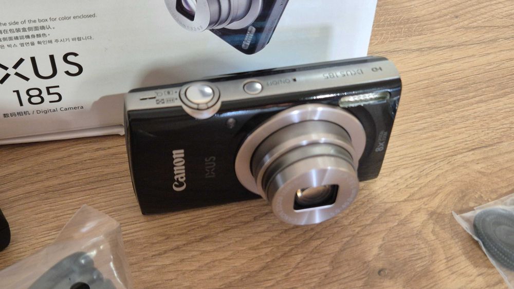 Aparat cyfrowy Canon Ixus 185 - komplet - jak nowy