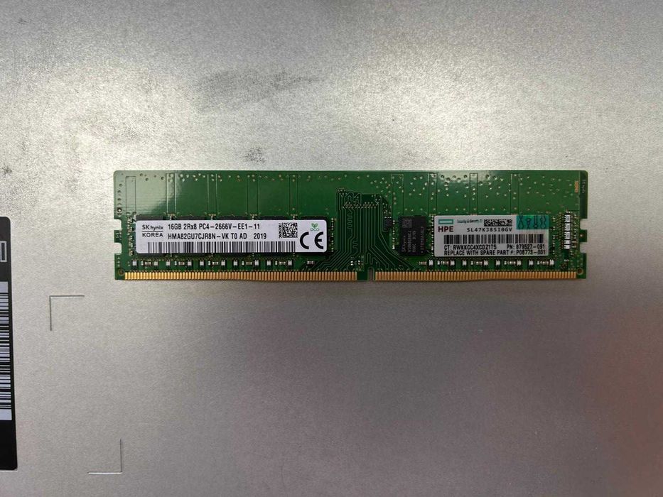 Servidor HPE ProLiant DL20 Gen10 – Xeon E-2236, 32GB RAM, 4TB HDD