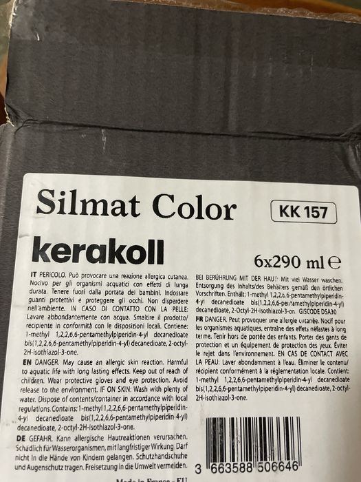 Kerakoll silikon do nowej fugi epoksydowej kolor 157