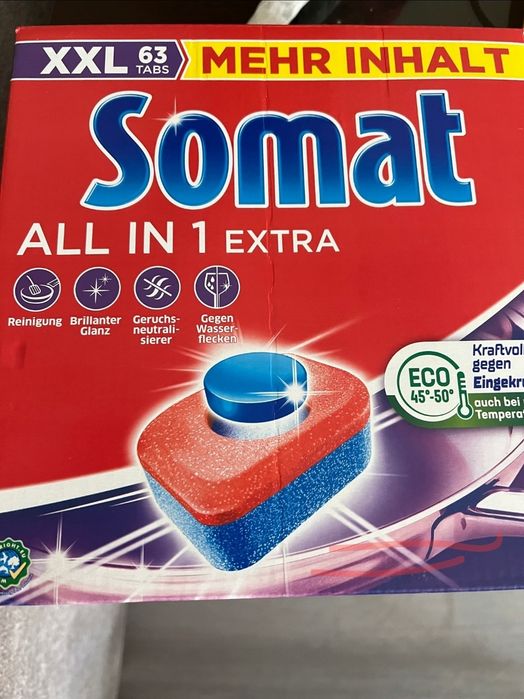 Tabletki do zmywarki Somat all in 1 63 szt