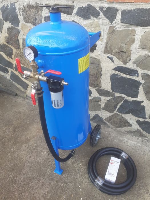 Піскоструй, пескоструй на колесах