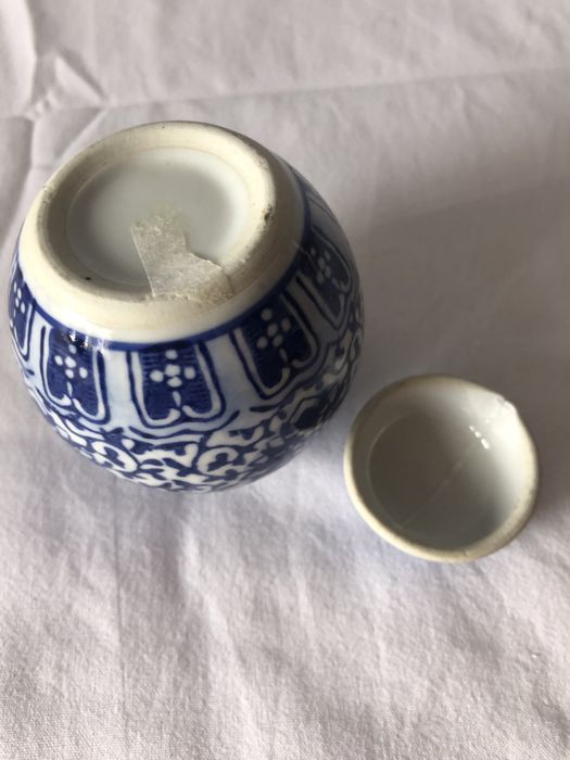 Pequenino  pote de ceramica chinesa antigo