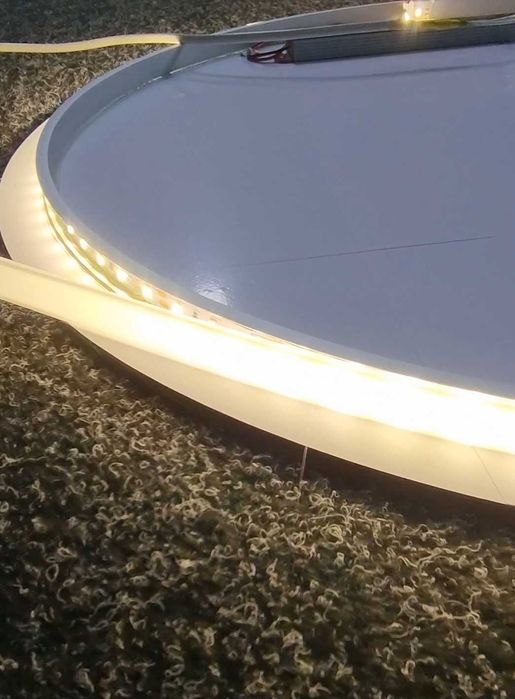 Дзеркало овальне лед підсвіткою для ванної Власне виробництво! Преміум